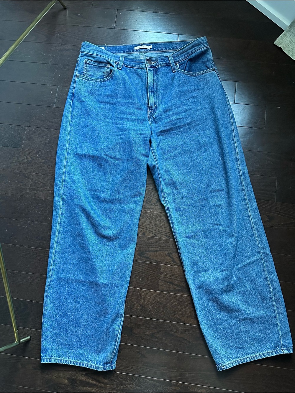 Levi's Baggy Dad Jeans in size 32 Blue Wash